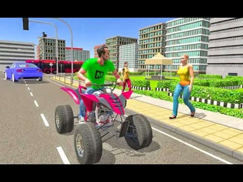 ATV Top Mountain Bike Taxi Racing Game | Atv Bike Games | Bike 3D Games | Games To Play #2