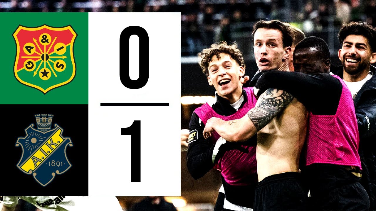 HIGHLIGHTS | GAIS 0-1 AIK | ALLSVENSKAN