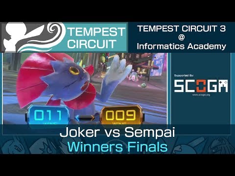 Tempest Circuit v. 3 - Pokkén DX Winners Finals: Joker (Weavile) vs. Sempai (Charizard)