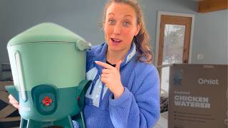 Does the Omlet Stay Clean Chicken Waterer Actually Work? Unboxing + Review
