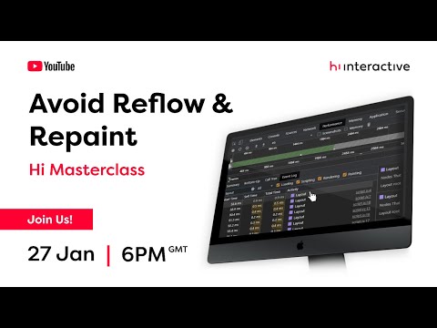 Avoid Reflow & Repaint - Hi Masterclass #7
