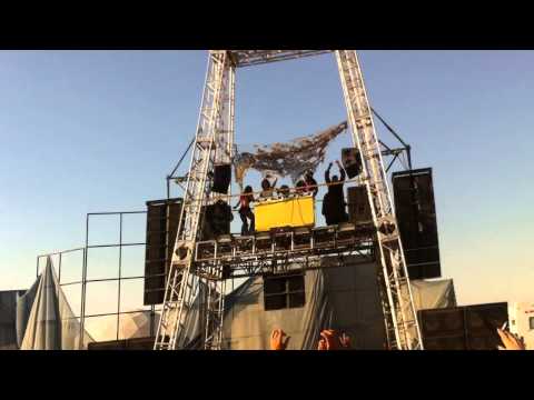 Burning man 2014 Carl Cox Yeke Yeke