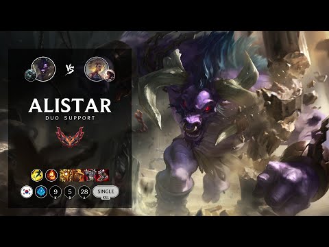 Alistar Support vs Rell - KR Grandmaster Patch 12.6