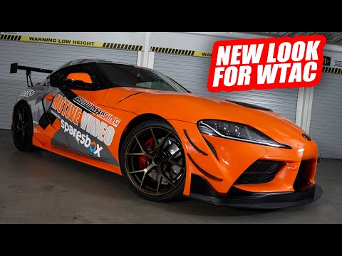 New Look for our GR Supra for 2022 World Time Attack Challenge