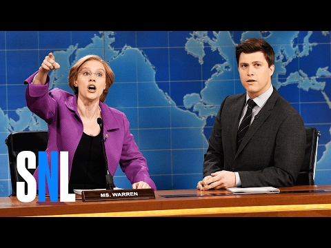 Weekend Update: Senator Elizabeth Warren - SNL