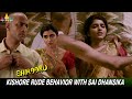 Kishore Kumar Rude Behavior With Sai Dhansika Shikaaru Kishorekumar Latest Tamil Movie Scenes