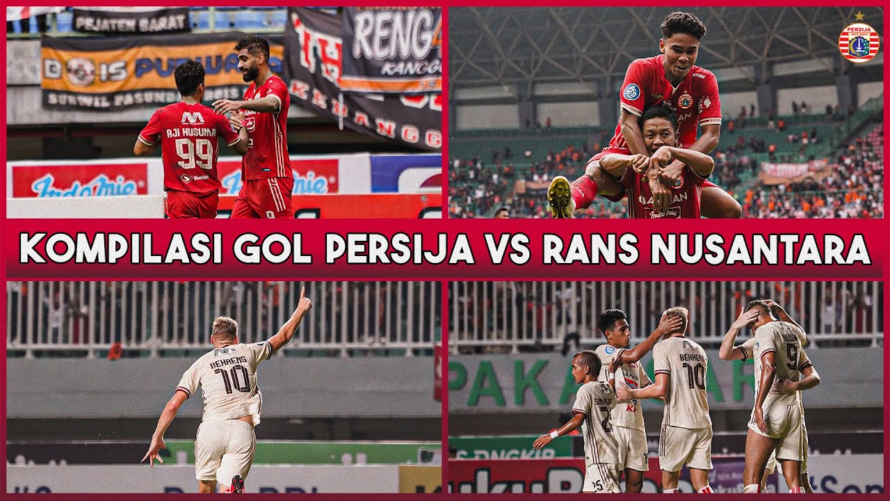 Kompilasi Gol Persija ke Gawang RANS Nusantara FC | Highlight