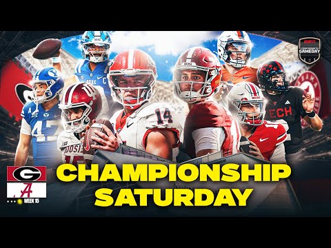 LIVE from GameDay: Alabama-Georgia Rematch + Kiffin's Biggest LSU Challenge | Countdown to GameDay