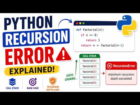17 Python Recursionerror Explained Maximum Recursion Depth Call Stack