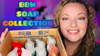 HUGE BATH & BODY WORKS SOAP COLLECTION #bathandbodyworks #soap #collection #bathandbodyworksaddict