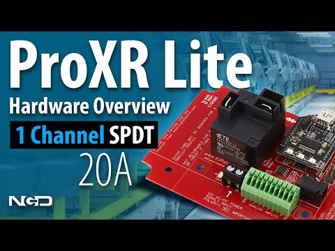 USB Relay Board 1-Channel 20A SPDT ProXR Lite Hardware Overview