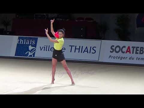 Varvara FILIOU (GRE) ball - 2016 Thiais trainings