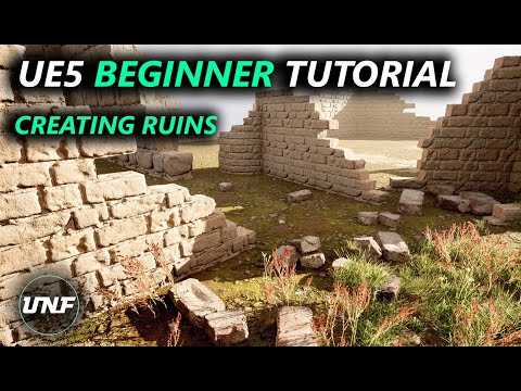 Unreal Engine 5 Environment Tutorial for Beginners - Creating Castle Ruins
