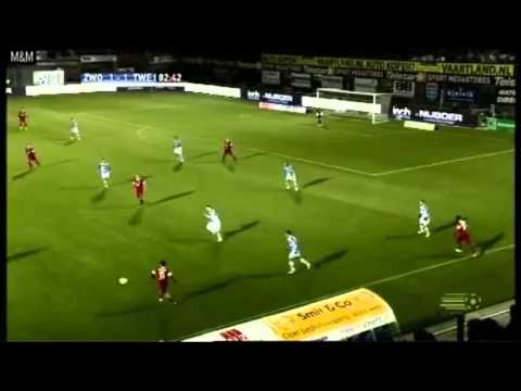 PEC Zwolle - Twente (hoogtepunten en sfeermomenten 2e helft)
