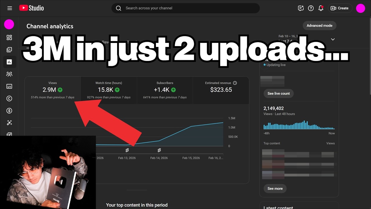 This Commentary Niche Got 3M Views in 3 Days