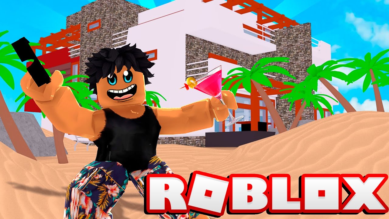 MI NUEVA CASA DE LUJO EN LA PLAYA EN ROBLOX 😃🌞