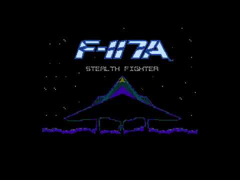 F-117A Stealth Fighter - Nintendo Entertainment System - Intro & Title Screen