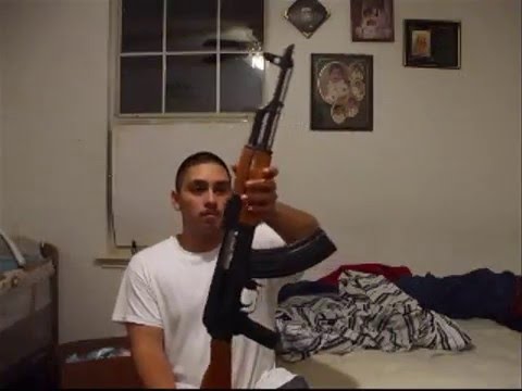 Lancaster AK-47 with Blond wood finish