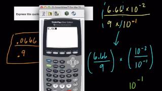 Multiplying, Dividing with Scientific Notation Khan Academy