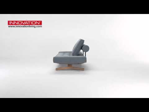 GHIA Daybed mit Holz- oder Chromfüßen von Innovation