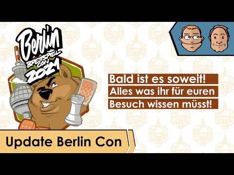 Berlin Brettspiel Con 2021 - Besucher FAQ