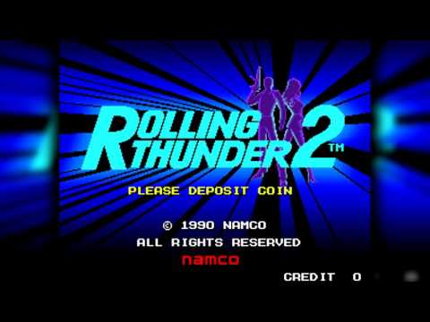 The Best of Retro VGM #856 - Rolling Thunder 2 (Arcade) - Across the Tube (Round 3)