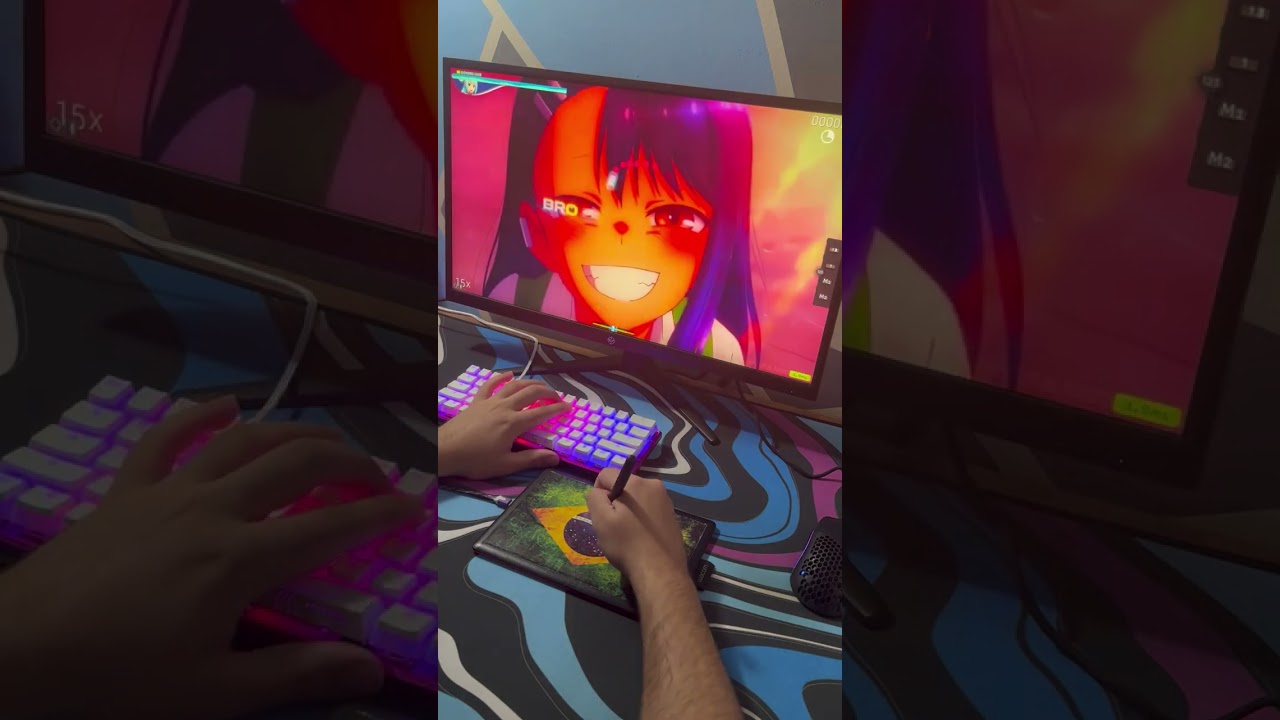 Simp With Me | Map and skin on discord! #osu #animeedit #senpai