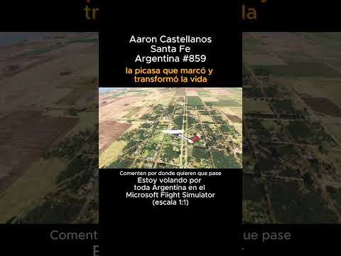 Aaron Castellanos, Santa Fe desde el Microsoft Flight Simulator #aaroncastellanos #santafe #msfs