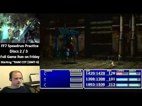 Final Fantasy VII Speedrun Blooper: Carried Away (Again...)