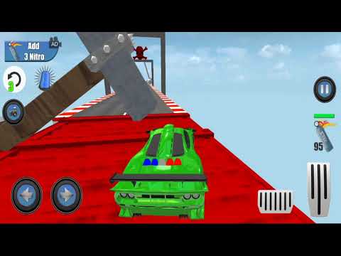 Police Car Stunts GT Racing  -  Ramp Car Stunt - car. police -car gameplay  - car police # 1