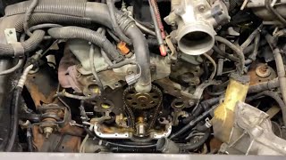 Ford Water Pump Timing Cover Coolant Leak Repair Tips