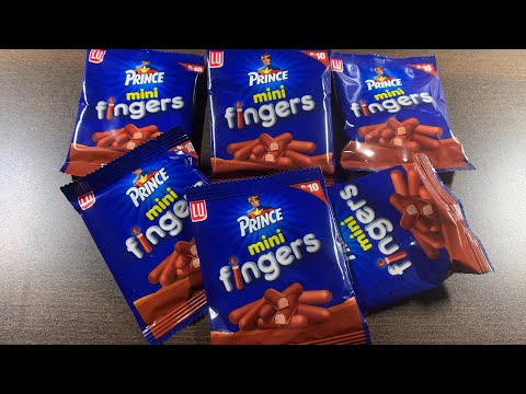 Prince Mini Fingers - Unboxing - Review Unboxing Opening - Taste Test - ASMR - LU - Lahore Pakistan