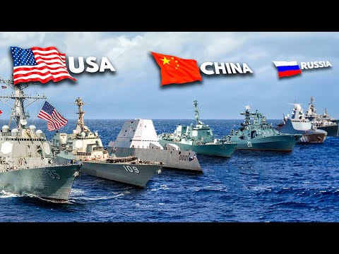 How Many POWERFUL Destroyer Warships Does Each Country Have?