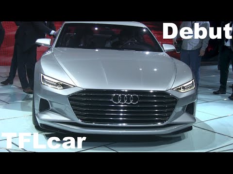 Watch the Audi Prologue Concept Debut. Why? Because it's the future design of the A6, A7 & A8