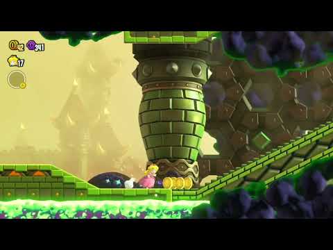 Super Mario Bros. Wonder Pipe Rock Plateau Palace Gameplay 100% Clear