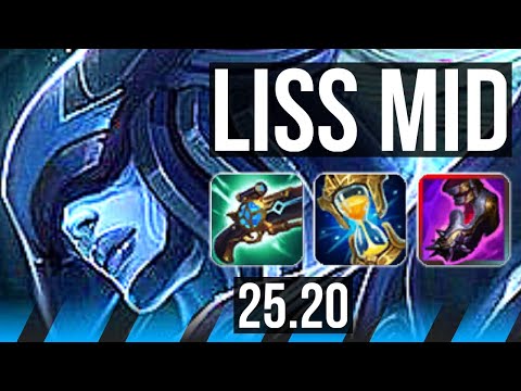 LISSANDRA vs YONE (MID) | 10/4/13 | EUW Diamond | 25.20