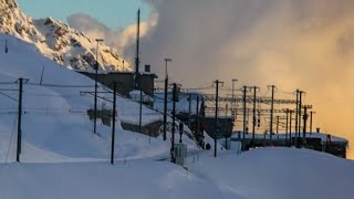 preview picture of video 'Bernina Express: Tirano, Italy - St. Moritz, Switzerland'