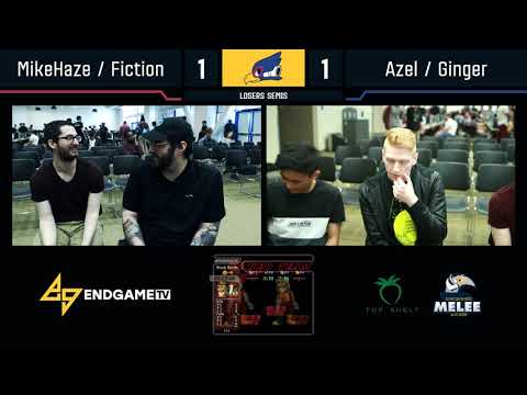 Saving Mr. Lombardi  - MikeHaze / Fiction (Red) VS Azel / Ginger (Green) - SSBM - Losers Semis