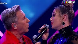 Ricardo Montaner Y María José &quot;Bésame&quot; HD En Vivo Batallas La Voz México 2020