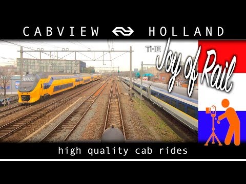 SPOTTER! Almere - Amsterdam CABVIEW HOLLAND ICM 28feb 2020