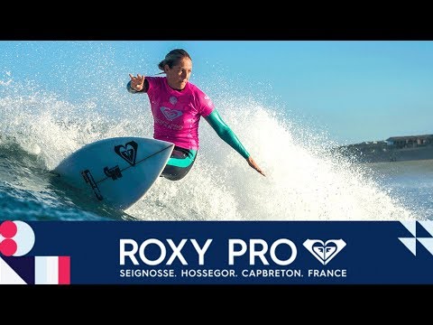 Gilmore vs. Moore vs. Buitendag - Round Three, Heat 1 - Roxy Pro France 2017