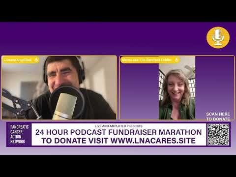Ep. 793 #Livecast - Merna The Barefoot Fiddler (PanCAN Fundraiser)