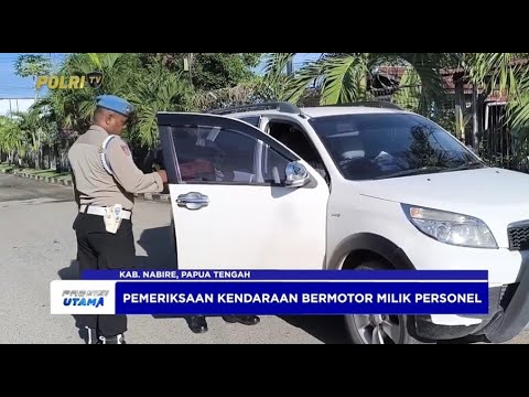 PENEGAKAN KETERTIBAN DAN DISIPLIN PERSONEL POLRES NABIRE