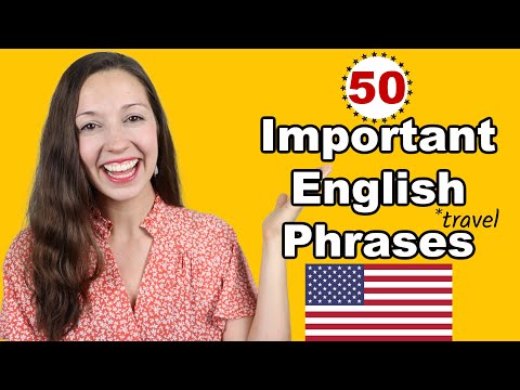 , title : '50 Important English TRAVEL Phrases'