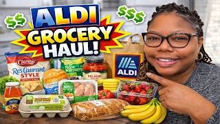 ALDI GROCERY HAUL - BEFORE THE STORM SHOPPING AND CHIT CHAT