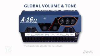 Video thumbnail for Aviom A-16II Personal Mixer Guided Tour by Aviom Audio Networking