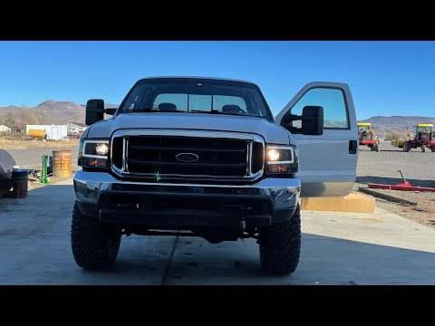 Installed Moroso Oil pan and gasket without pulling engine 7.3L Powerstroke.