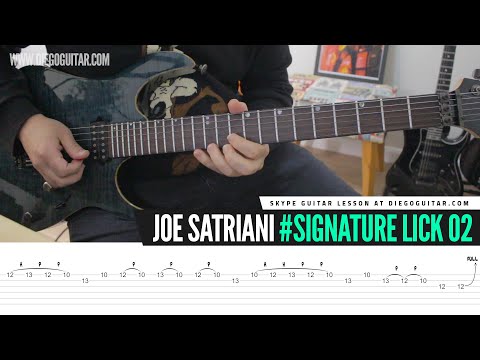 Joe Satriani Signature Lick 02 - Circles - D Dorian / G Mixolydian