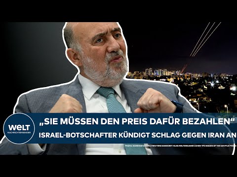 Video Thumbnail: RON PROSOR: "Sie müssen den Preis dafür bezahlen!" Israels Botschafter kündigt Schlag gegen Iran an!