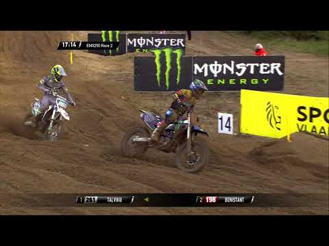 EMX250 Race 2 - Benistant passes Talviku - Monster Energy MXGP of Flanders 2020